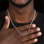 1PC Minimalist Men's Chain Necklace Jewelry Accessories