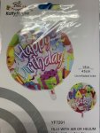 18 Inch Hb Colorful Foil Balloon