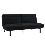 3 Seater Sofa Bed - Black