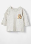 Cotton On Jamie Long Sleeve Tee - Oatmeal Marle beary Cute