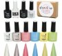 High Quality Uv Glam Gel Nail Polish Top Base Matte Coat & Bond-it Set - Milkylane Pack Of 10