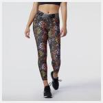New Balance Women's Relentless Premium Printed High Rise 7 8 Tight - Black multi - XS