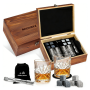 Whiskey Stones And Glasses Gift Set For Men Scotch Bourbon Gifts