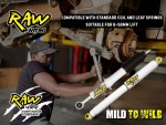 Suzuki Jimny JB74 2018 Onwards Raw 4×4 Nitro Shocks For