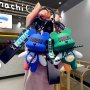 1pc Premium Trendy Cool Cartoon Bear Doll Keychain For Bags Car Keys Decors Gift