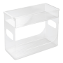 Two Tier Spice Rack Clear