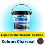 Liquid Rubber Sealant – 20 Litres – Charcoal