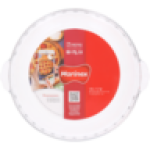 Marinex Clear Fluted Glass Pie Dish 1.6L