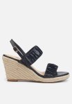 Drayco 7 Espadrille Wedge Heel - Black