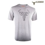 Mens T-Shirt Perspective Tee -grey - 5XL
