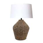 Reed Seagrass Woven Table Lamp