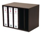 Rexel 5 File Storage Box Black Flat Packed – 129112