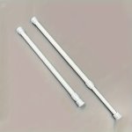 1PC Multifunctional Punch-free Telescopic Rod Built-in Spring And Nail-free Fixing Curtain Rod Shower Curtain Rod Half Curtain S