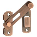 Alise 4 Inch Flip Latch Gate Latches Safety Door Lock For Barn Wood Fence Sliding French Doors Heavy Duty SUS304 Stainless Steel