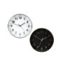 Wall Clock Quartz Plastic Round - 20CM Asstd