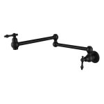 B Series - Pot Filler - Blackened Brass