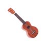 MJ1 Java Series Soprano Ukulele Transparent Brown