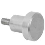 Flat Steel Contact Point 15MM Od For Indicators