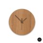 Quinn Wall Clock Clear Varnish - 300 Mm / Black / Sleek
