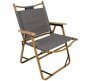 2112345678559 Fabric Folding Chair Brown Grey 1 Diy Do-it-yourself