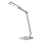 Taotronics LED 1200 Lumen Desk Lamp With USB 5V 2A Charging PORT|60 Min Timer|night Light|touch Dimmer – Silver