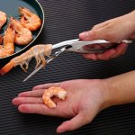 Stainless Steel Shrimp Deveiner Tool - Ergonomic Herringbone Design For Easy Shell Removal Kitchen Gadget For Seafood Prep