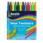 Bostik Crayons Wax Twisters 12