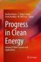 Progress In Clean Energy Volume 2 - Novel Systems And Applications   Hardcover 1ST Ed. 2015