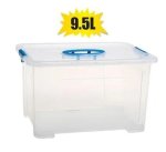 Storage Box Clear GO2 9.5L 33X25X19CM Marketplace Brits Bros