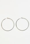 Eryi Hoop Earrings - Silver