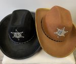 Sheriff Hat Black Brown