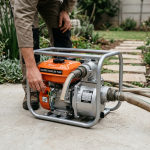 4-INCH Gasoline Water Pump - High Flow Self-priming