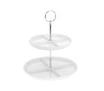 Eh Food Stand 2 Tier Porcelain