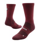 Versus Classic Maroon Crew Tab Socks - 8-12 Classic Maroon
