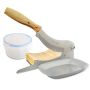 Biltong Cutter & Slicer Set With Stainless Steel Tray Airtight Box
