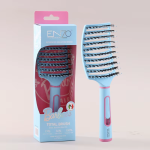 Enzo EN-9034 High Quality Nylon Ribbed Hair Comb - Blue