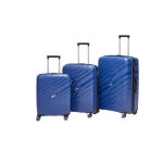 JAVA Travelwize Pp 4-WHEEL Spinner Luggage - Azure