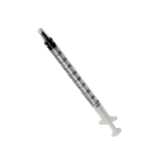 1ML Syringes 3 Part Luer Slip Latex Free