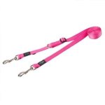 Rogz Utility Control XL Multi Dog Lead - Pink Waggs Online Pet Shop
