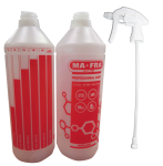 0598 Mafra Plastic Spray Bottle 1L Including Trigger - Red