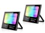 Smart Outdoor Floodlight 25W LED Multi-colour Wi-fi & Bluetooth