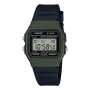 Casio Retro Digital Mens Watch F-91WM - Green