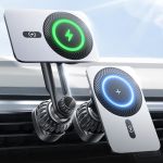 Lisen For Iphone 16 Magsafe Car Mount Charger 15W Wireless Car Charger Mount Magnetic Air Vent Car Phone Holder For Iphone 16 PR