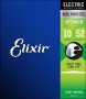 Elixir Optiweb Light/heavy 10-52 Electric Guitar Strings
