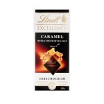 Lindt Excellence Caramel With A Touch Of Sea Salt Dark Chocolate 100G