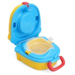 Portable Baby Training Potty Colour Options - Blue yellow