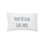 Name Pillowcase White Back Custom Design