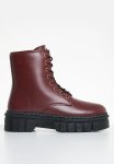 Madison Tina Lace-up Boot - Burgundy