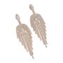 Goldair Gold Diamond Inspired Drop Earrings