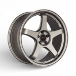 17" A-line Chase 5 100 Charcoal Grey Flow Forming Alloy Wheels - Autostyle Motorsport South Africa